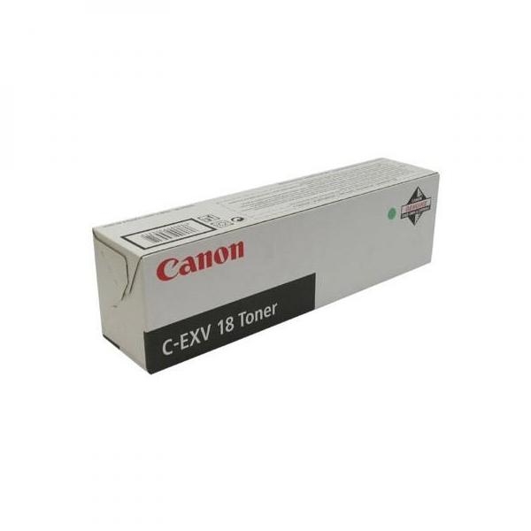 Toner CANON C-EXV18 BK, 0386B002, černý (8 400 stran)