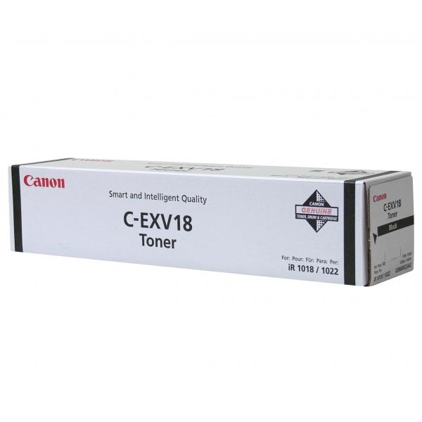 Toner CANON C-EXV18 BK, 0386B002, černý (8 400 stran)