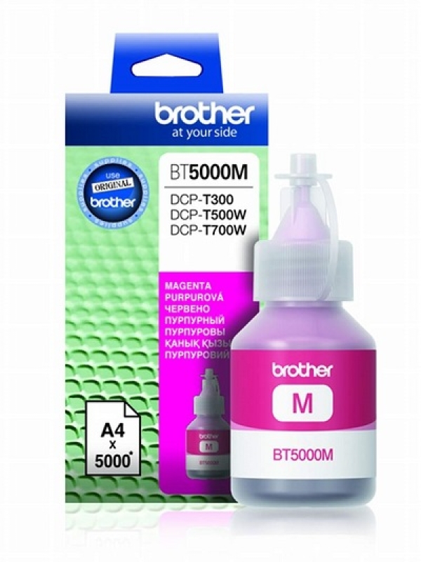 Brother BT-5000M, purpurová originální barva do tiskárny Brother