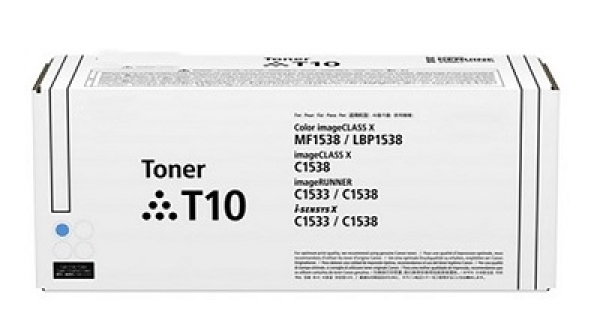 Toner Canon 4565C001, T10 azurový (10 000 stran)