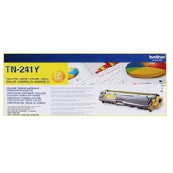 Brother TN-241Y, žlutý originální toner do tiskárny Brother
