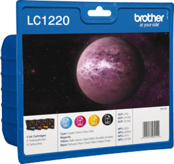 Náplň Brother LC-1220 CMYK sada