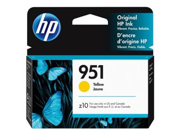 HP 951 Yellow Original Ink Cartridge, HP 951 Yellow Original Ink Cartridge
