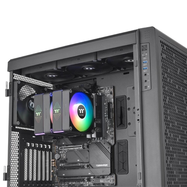 THERMAL TAKE Chladič CPU Astria 600 ARGB, 2x120mm, LGA1851, AM5, černá