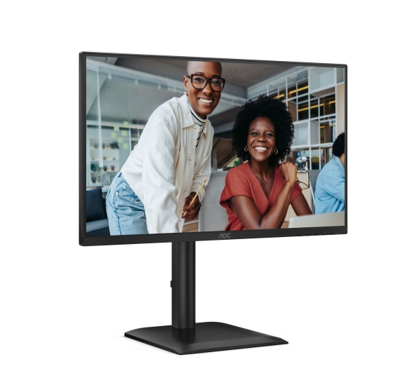 AOC MT 23,8" 24E4CV - 1920x1080,IPS,120Hz,1xHDMI,1xDP,USBhub,USB-C,PD,RJ45,Repro,Pivot