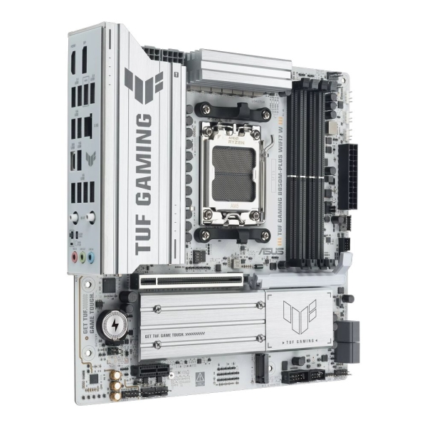 ASUS MB Sc AM5 TUF GAMING B850M-PLUS WIFI7 W, AMD B850, 4x DDR5, 1xDP1, 1xHDMI, WIFI, mATX