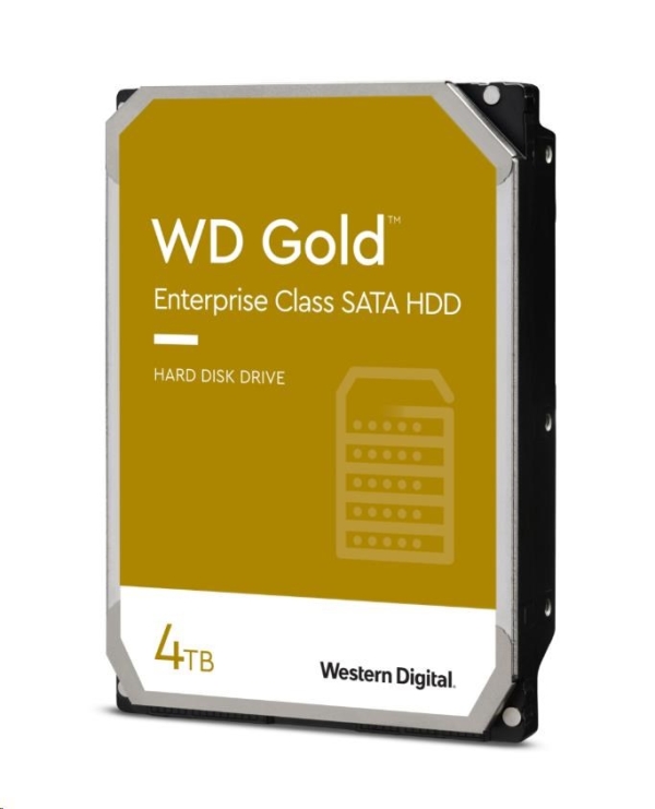 WD GOLD WD4004FRYZ 4TB SATA/ 6Gb/s 256MB cache 7200 ot., CMR, Enterprise
