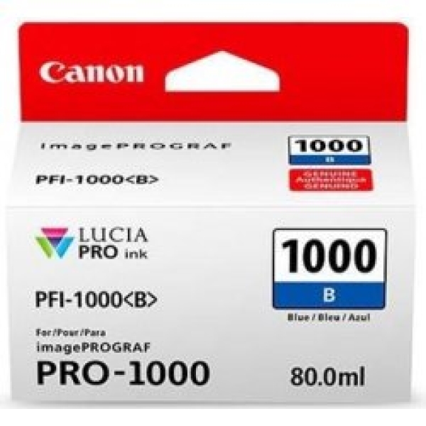 Náplň Canon PFI-1000B modrá 