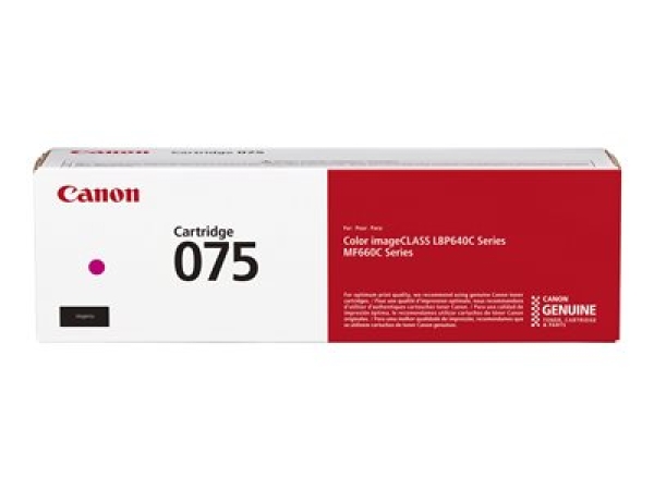 Toner Canon 075, 6363C002 purpurový (1 300 stran)