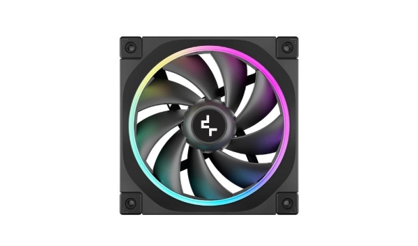 DEEPCOOL Ventilátor FD12 3v1, 3x120mm, ARGB, černá