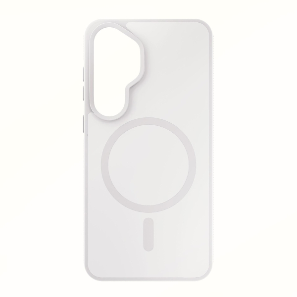 3mk ochranný kryt Smoke MagCase White pro Samsung Galaxy S26
