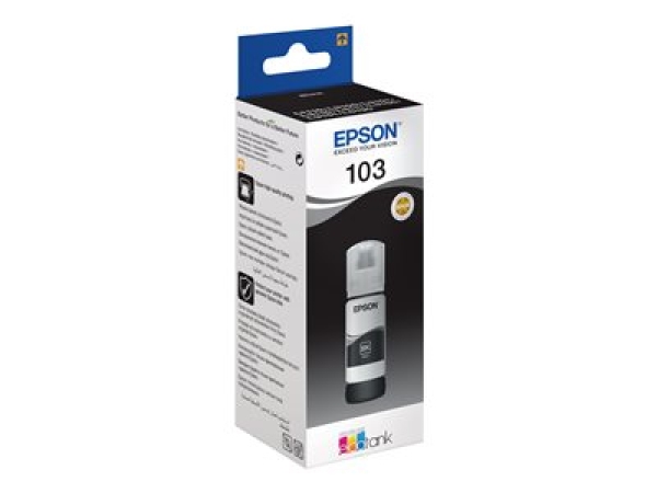 Epson 103 (C13T00S14A), černá originální barva do tiskárny Epson
