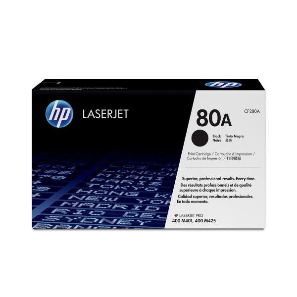 HP 80A (CF280A), černý originální toner do tiskárny HP