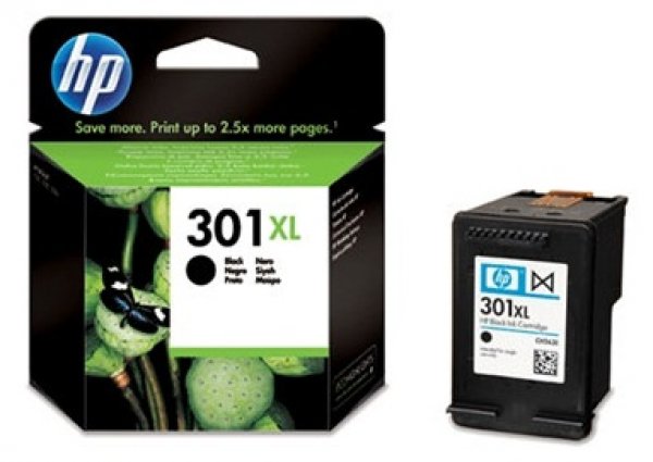 Náplň HP č.301XL, CH563EE černá