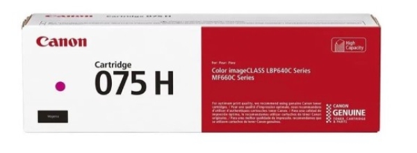 Toner Canon 075H, 6367C002 purpurový (2 500 stran)