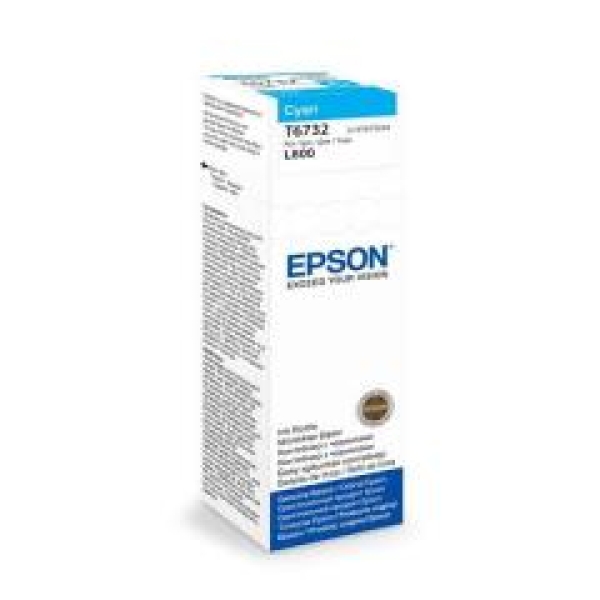 Náplň Epson C13T67324A azurová