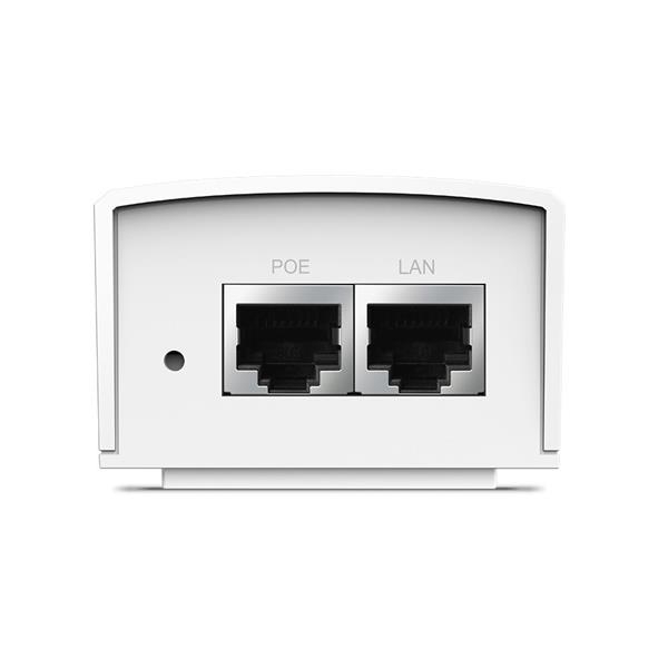 TP-LINK "48V Passive PoE Injector AdapterPORT: 1× Gigabit PoE Port, 1× Gigabit Non-PoE PortSPEC: Data and Power Carrie