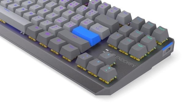 ENDORFY Herní klávesnice Thock V2 TKL, Mechanická, Bezdrátová, CZ/SK, ARGB