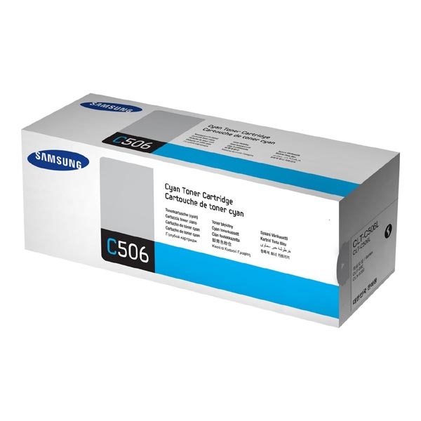 Toner Samsung CLT-C506L SU038A azurový