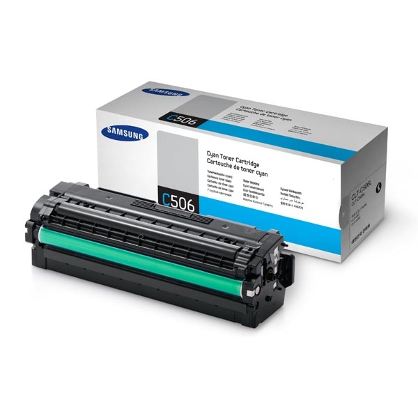 Toner Samsung CLT-C506L SU038A azurový