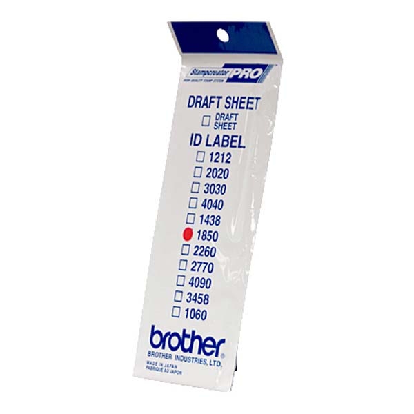 Brother ID1850 - 18 x 50 mm 12 štítky štítky pro razítka - pro StampCreator PRO SC-2000, PRO SC-2000USB