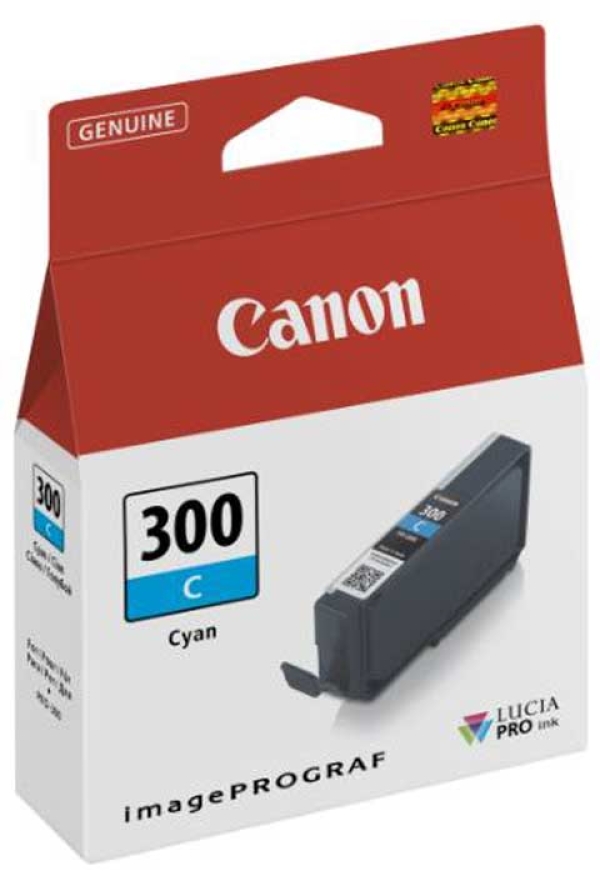 Náplň Canon PFI-300C azurová