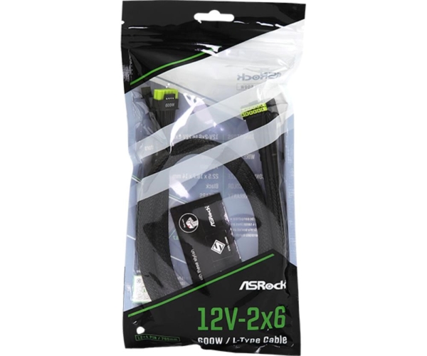 ASROCK Kabel 12VHPWR, 90°, 700mm, černá