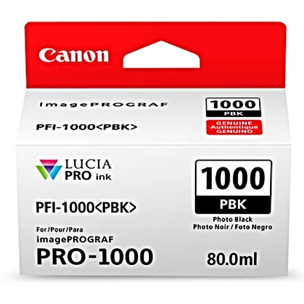 Náplň Canon PFI-1000PBK foto černá