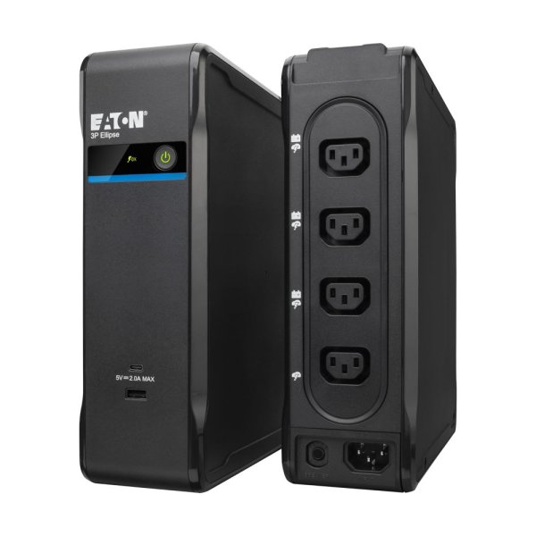 EATON UPS 3P Ellipse 900 USB IEC, Off-line, Tower, 900VA/540W, výstup 4x IEC C13, USB, bez ventilátoru