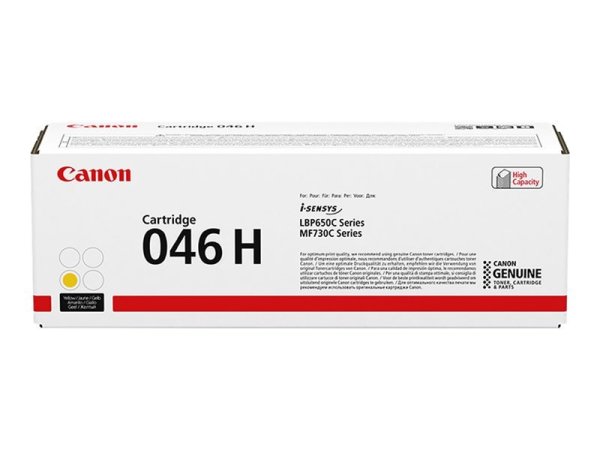 Canon CRG 046HY (1251C002), žlutý originální toner do tiskárny Canon