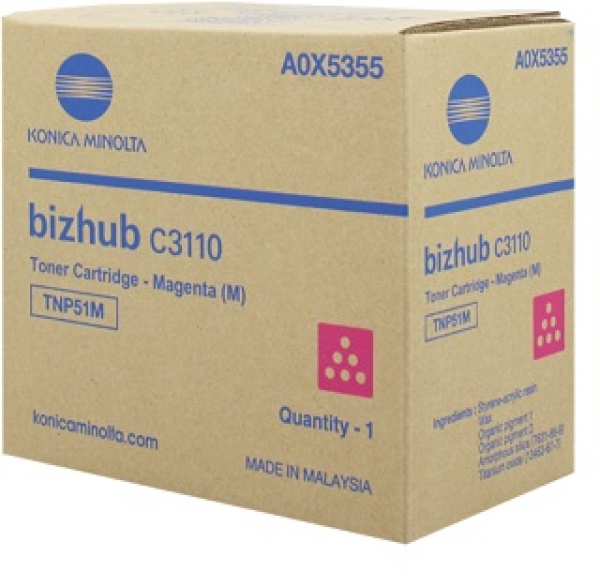 Toner Konica Minolta TNP-51M purpurový