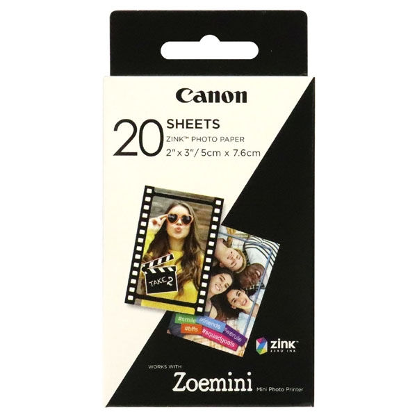 Canon ZINK PAPER ZP-2030 20 SHEETS