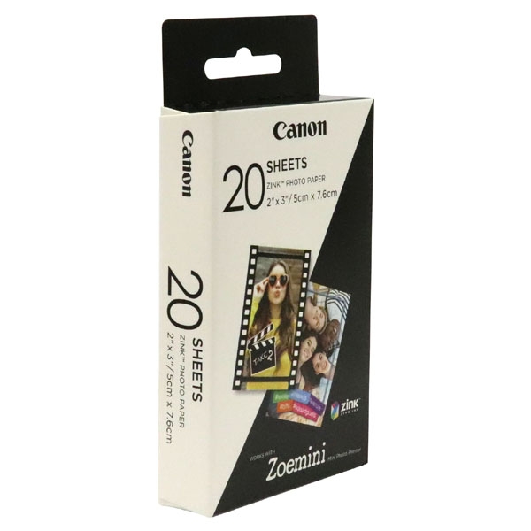 Canon ZINK PAPER ZP-2030 20 SHEETS