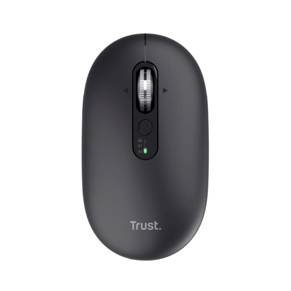 TRUST Myš Seron Hyperscroll Slim, Bezdrátová, černá