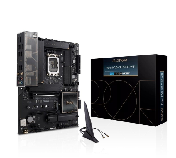 MB ASUS ProArt B760-CREATOR WIFI /LGA1700/4xDDR5/M.2/W6+BT5.2/HDMI/DP/ATX