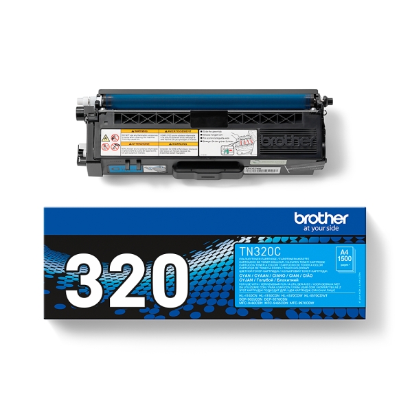 Toner Brother TN-320C azurový