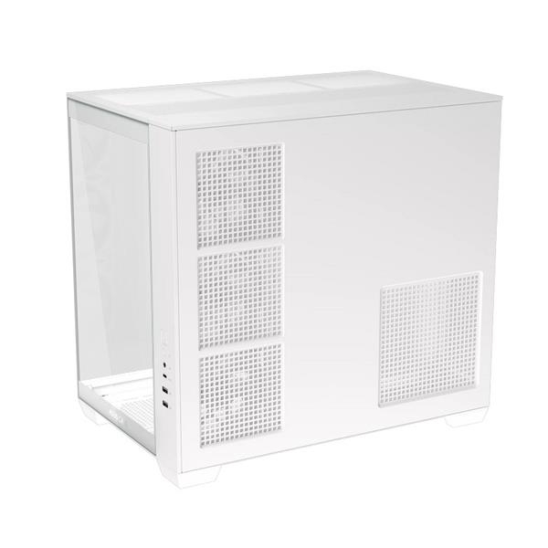 ASUS A32 PLUS WHITE ARGB TG skrinka ATX biela 4x ARGB fan