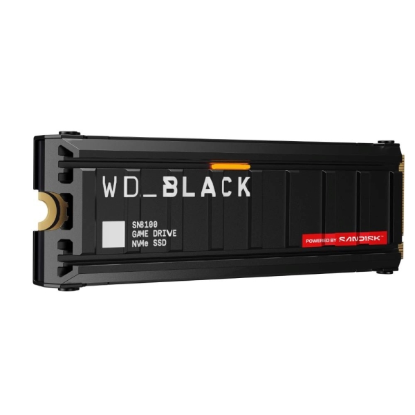 WD BLACK SSD NVMe 1TB PCIe SN8100 Powered by SanDisk, Gen5, (R:14900, W:11000MB/s), Chladič