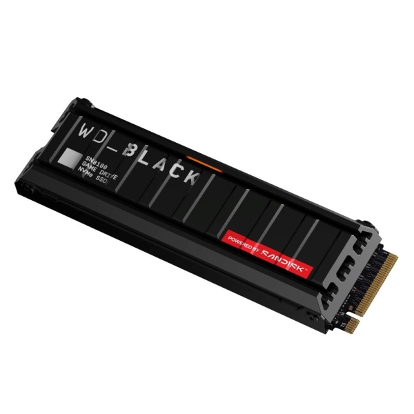 WD BLACK SSD NVMe 1TB PCIe SN8100 Powered by SanDisk, Gen5, (R:14900, W:11000MB/s), Chladič