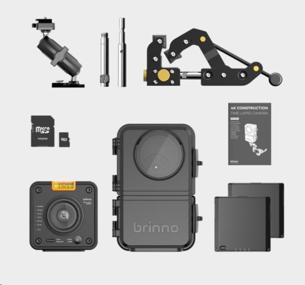 Brinno BCC5000 4K Construction Camera Bundle - Časosběrná kamera
