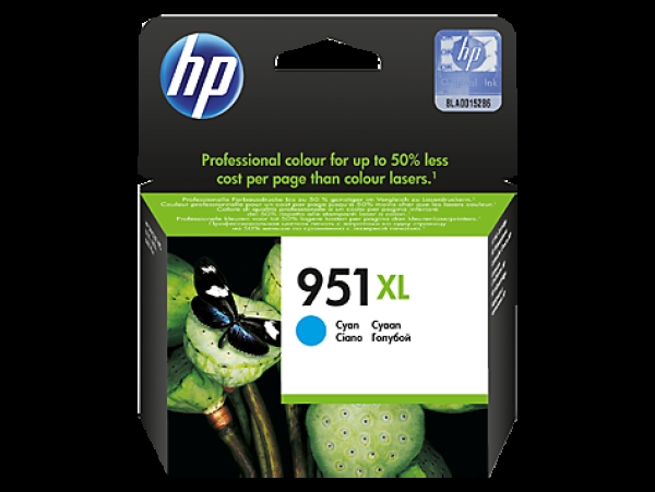 Náplň HP No.951XL, CN046AE azurová (1 500 stran)