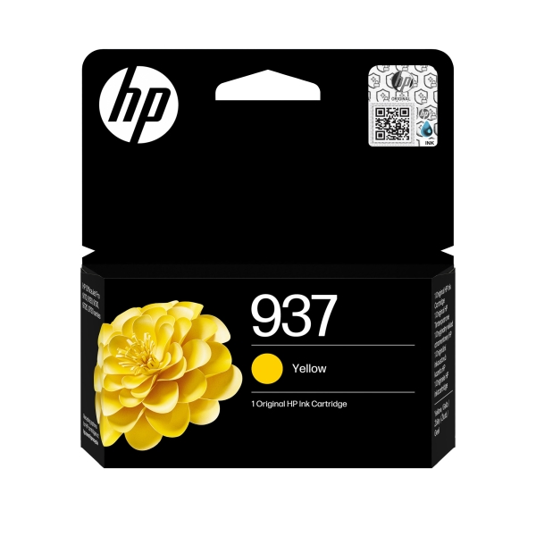 Náplň HP 937, 4S6W4NE žlutá (800 stran)