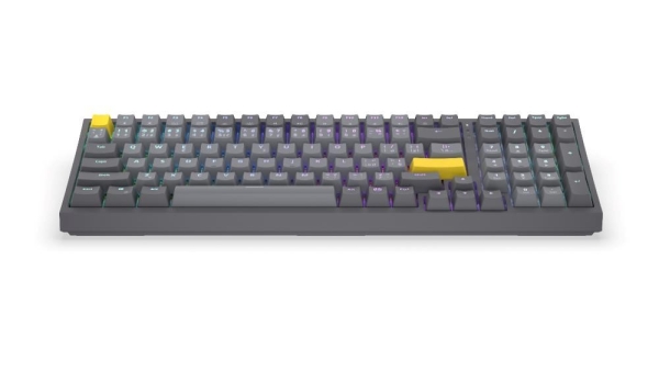 Endorfy herní klávesnice Celeris 1800, bezdrátová, yellow switch, mechanická, CZ layout, RGB
