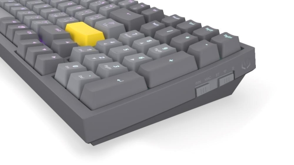 Endorfy herní klávesnice Celeris 1800, bezdrátová, yellow switch, mechanická, CZ layout, RGB
