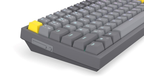 Endorfy herní klávesnice Celeris 1800, bezdrátová, yellow switch, mechanická, CZ layout, RGB