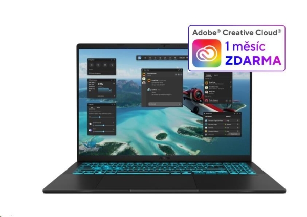 ASUS NTB V16 (V3607VM-RP013), Core 5 210H, 16" 1920 x 1200, 32GB, 1TB SSD, RTX 5060, No OS, Black