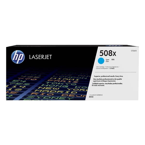Toner HP č.508X CF361X azurový