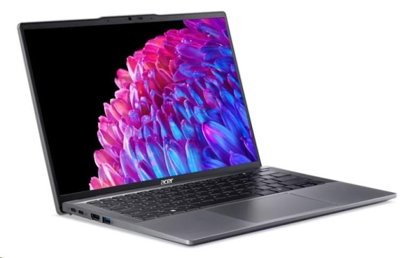 ACER NTB Swift Go 14 AI (SFG14-64-R8X6),R7 AI 350,14"WUXGA,32GB,1T SSD,AMD Radeon 860M,W11H,Silver