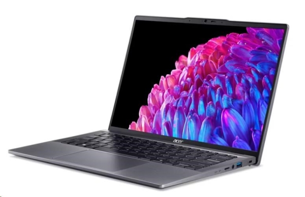 ACER NTB Swift Go 14 AI (SFG14-64-R8X6),R7 AI 350,14"WUXGA,32GB,1T SSD,AMD Radeon 860M,W11H,Silver