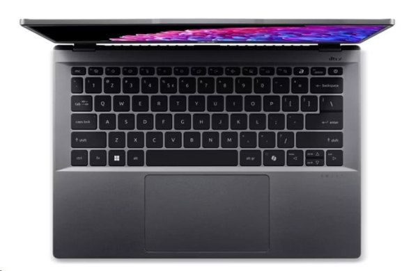 ACER NTB Swift Go 14 AI (SFG14-64-R8X6),R7 AI 350,14"WUXGA,32GB,1T SSD,AMD Radeon 860M,W11H,Silver